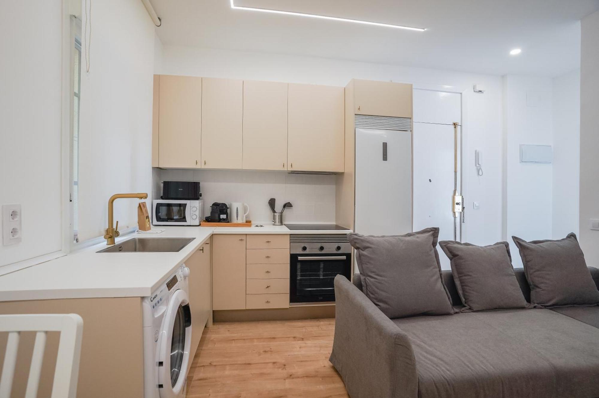 Cozy And Modern-1Bedroom 1Bathroom-Delicias Madrid Exterior foto
